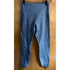 Lululemon Align Pant II 25" Leggings Mini Heathered Herringbone Hiking 6 W5CFGS